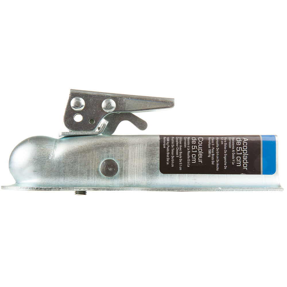 2in 3500 lbs Zinc Steel Trailer Straight Coupler 8309833