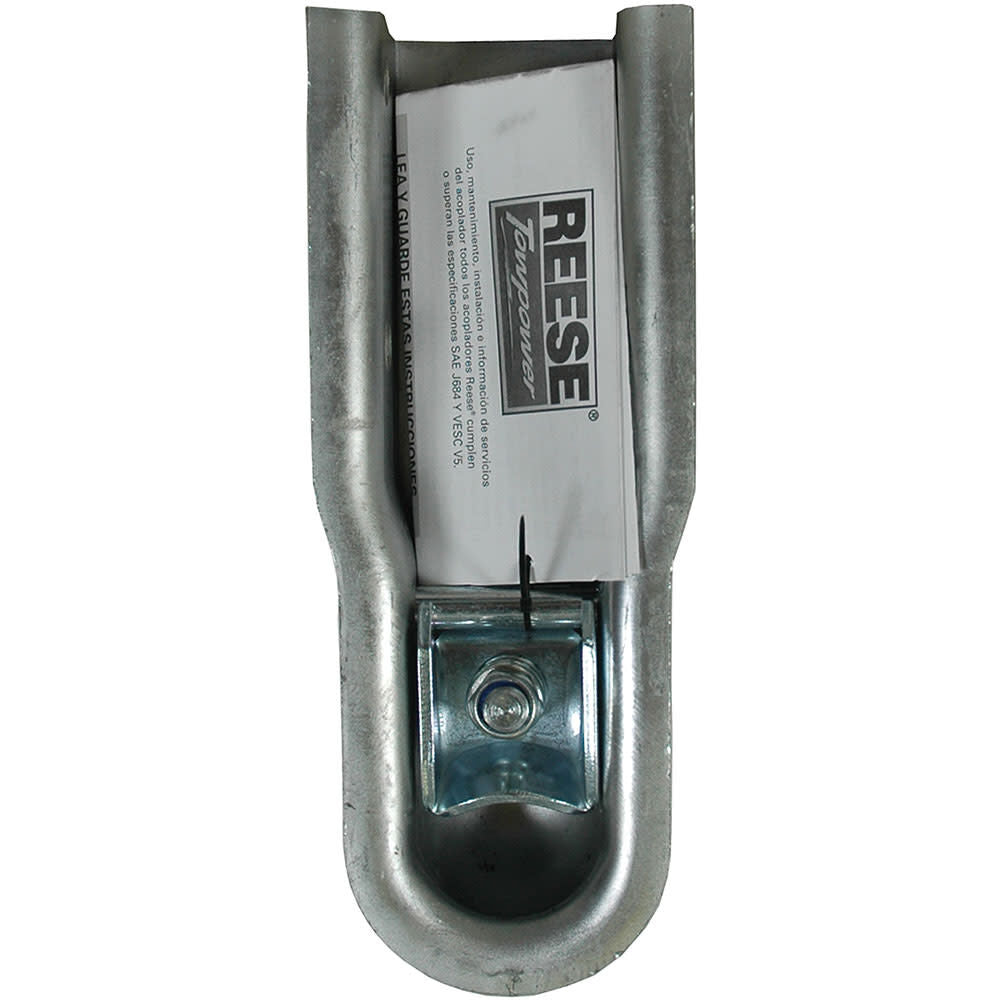 2in 3500 lbs Zinc Steel Trailer Straight Coupler 8309833