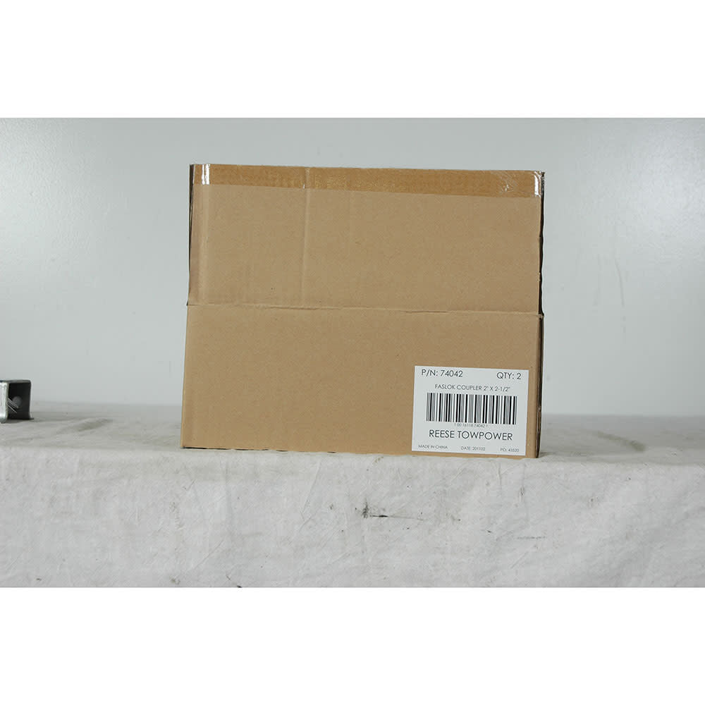 2in 3500 lbs Zinc Steel Trailer Straight Coupler 8309833