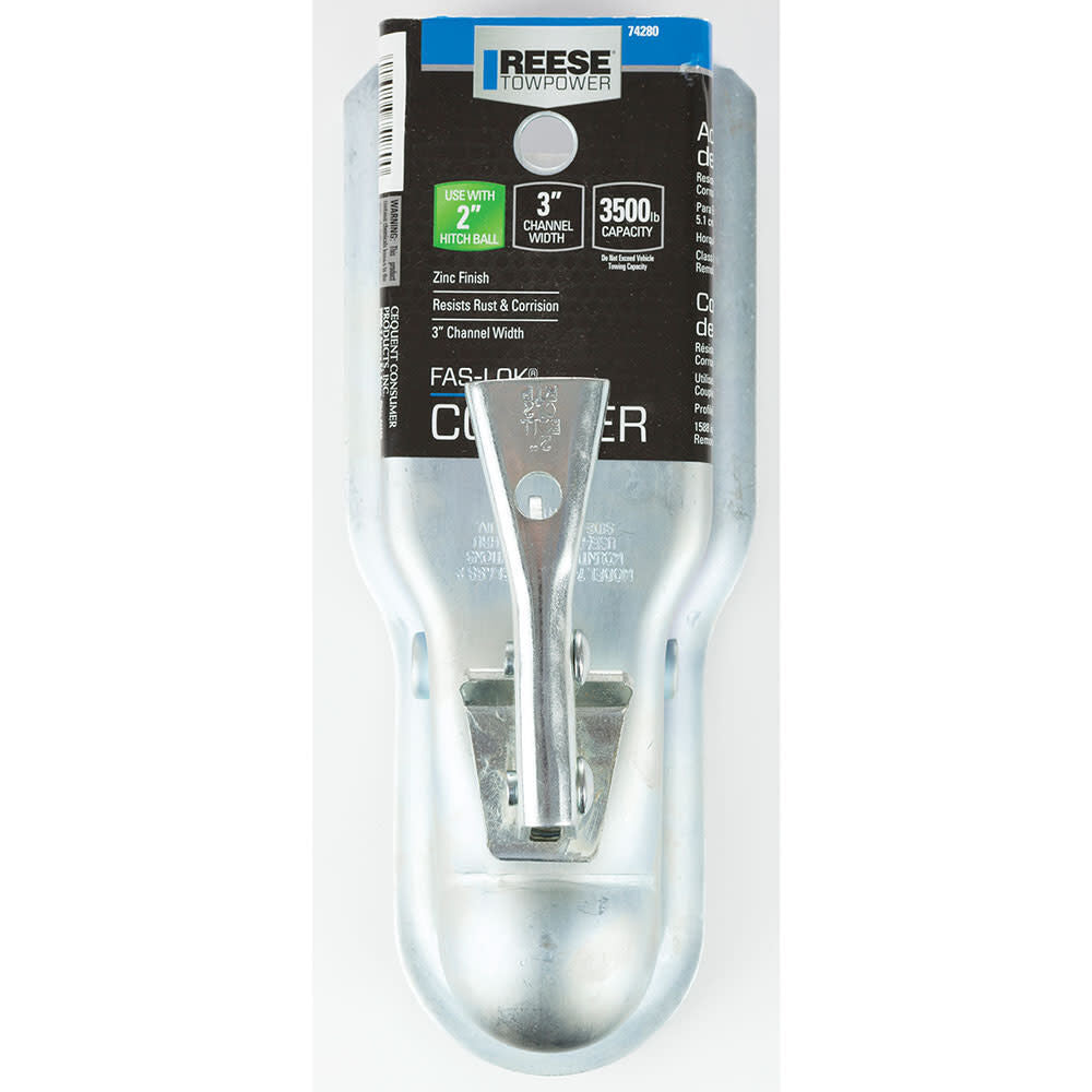 Fas Lok 2in 3500 lbs Class IV Trailer Straight Coupler 8311318