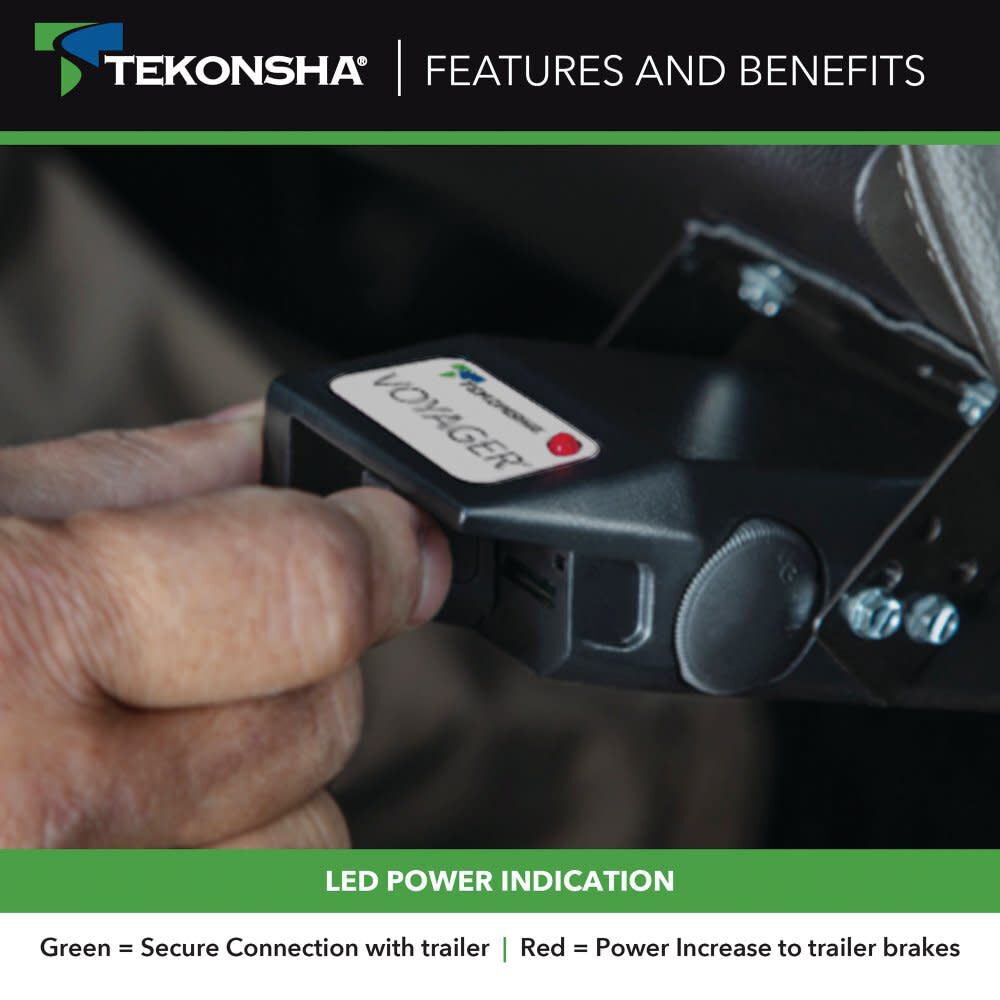 Tekonsha Voyager Electric Trailer Brake Controller 8471294