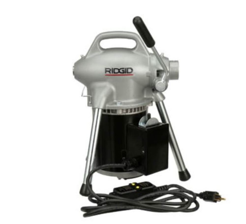 K50 100V 50/60HZ 1/6HP Sectional Drain Cleaning Machine 69205