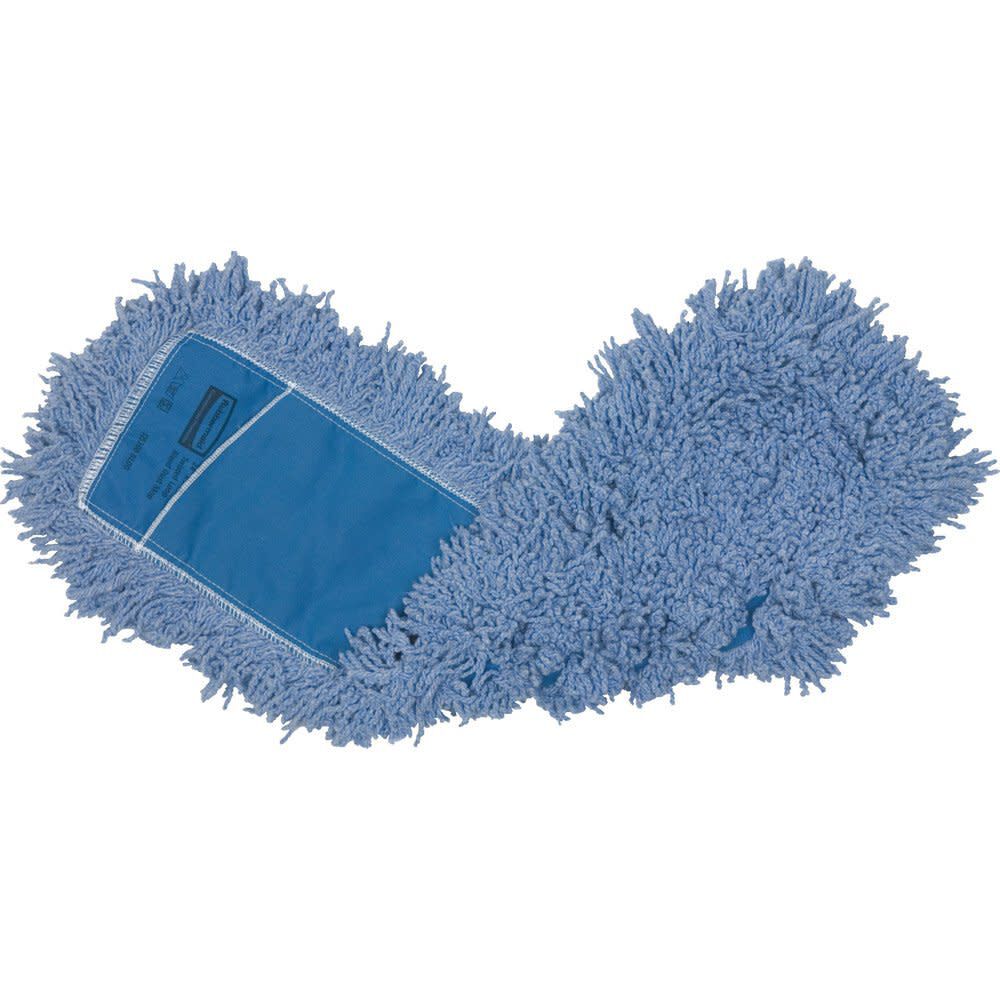24in Blue Twisted-Loop Premium Prelaundered Blend Dust Mop FGJ25300BL00