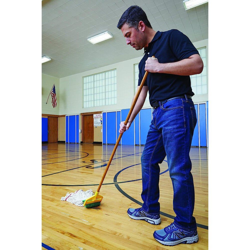 60in Natural Hardwood Side-Gate Wet Mop Handle FGH116000000