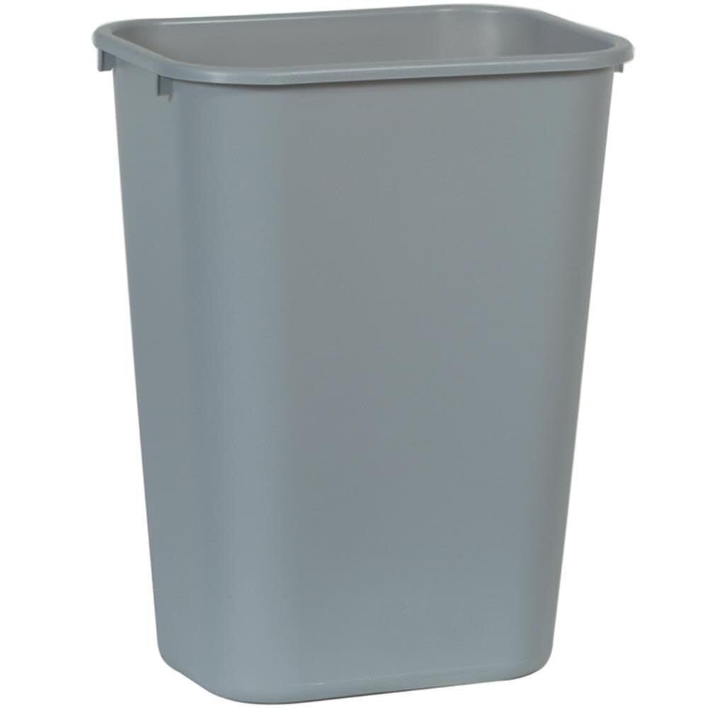Large Gray Wastebasket FG295700GRAY