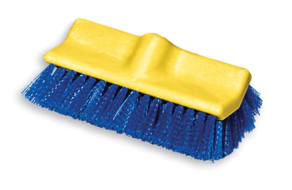 Plastic Block Floor Scrub Polypropylene Fill FG633700BLUE