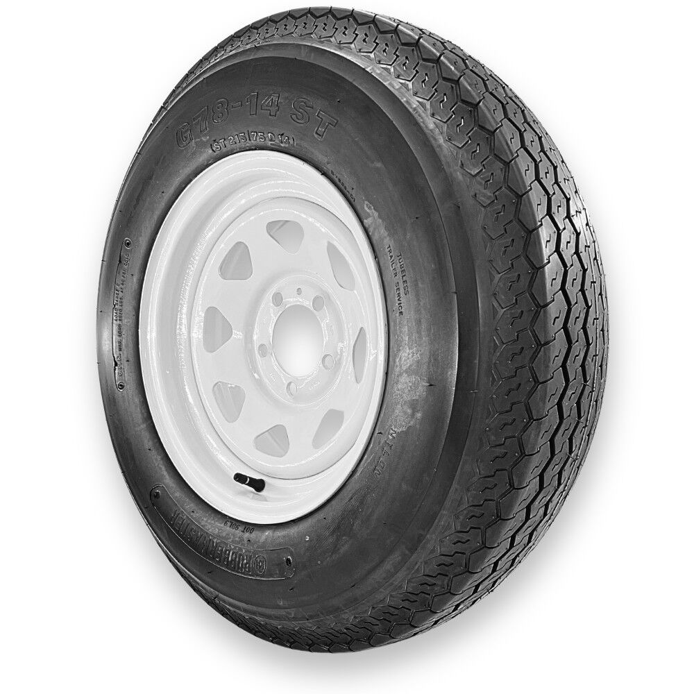 Tire G78-14 6P TL & MTD 14 x 6 5 on 4.5 SPOKE 599235
