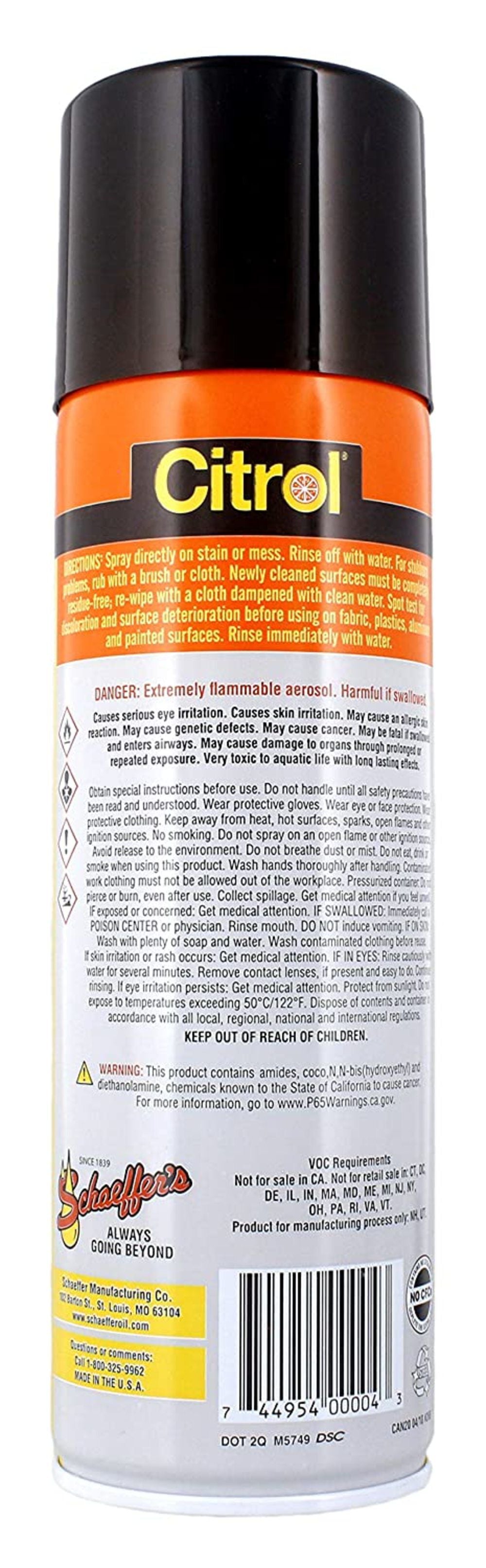 16 Oz Multipurpose Biodegradable Citrus Based Cleaner & Degreaser 0266-12