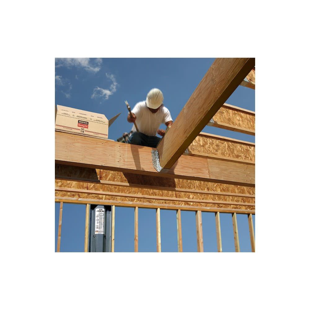 12 Gauge Galvanized Heavy Girder Joist Hanger with 20ct SD10212 Screws HGUS412