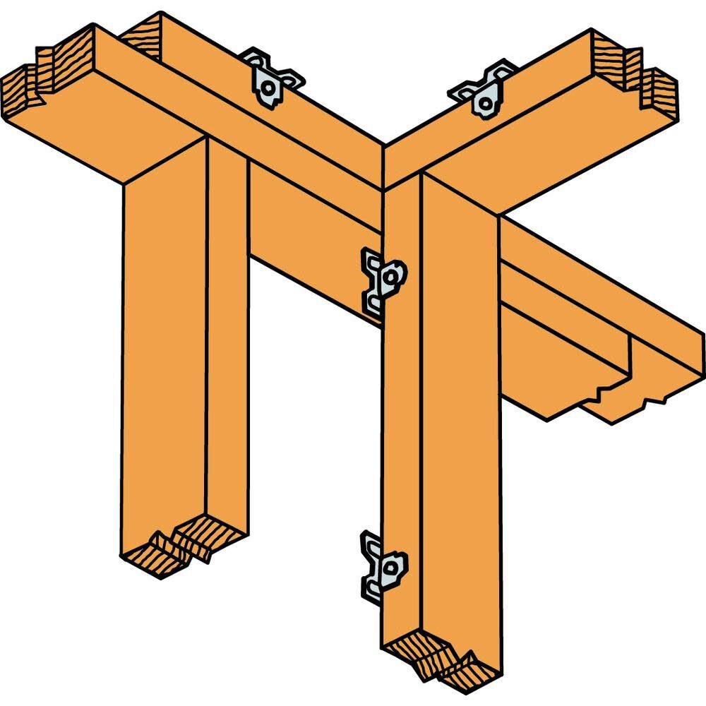 20 Ga Galvanized Steel Drywall Stop - 300/Pack DS