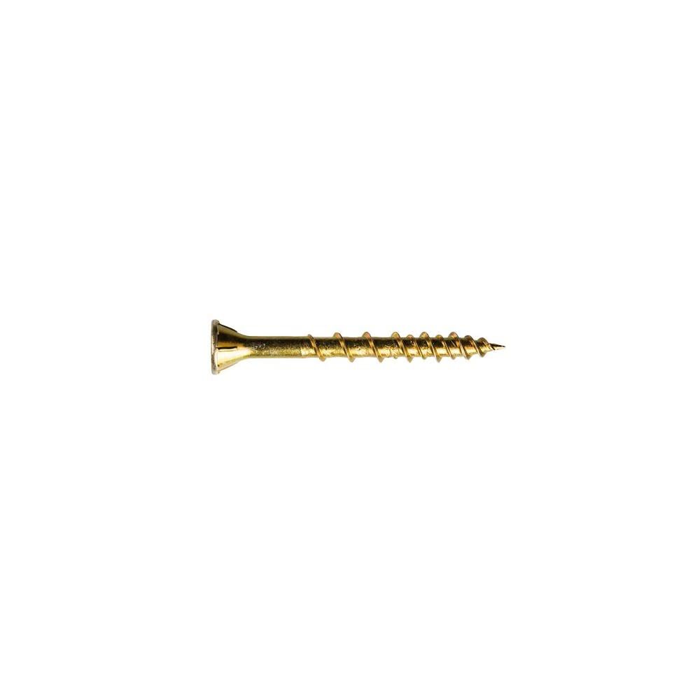 Strong-Drive #9 x 1-3/4in L T25 Yellow Zinc Interior Wood Screw 2000pk WSV134S