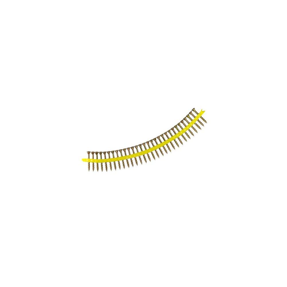 Strong-Drive #9 x 1-3/4in L T25 Yellow Zinc Interior Wood Screw 2000pk WSV134S