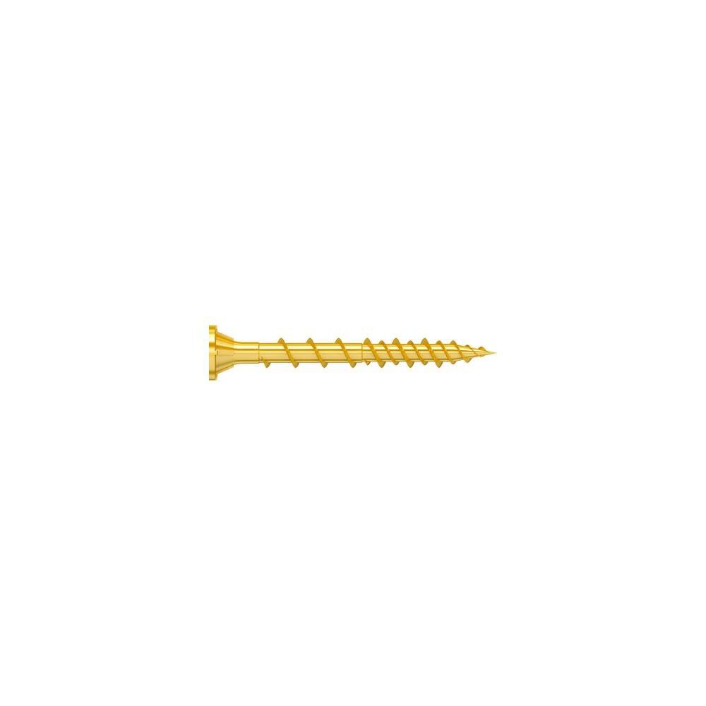 Strong-Drive #9 x 1-3/4in L T25 Yellow Zinc Interior Wood Screw 2000pk WSV134S