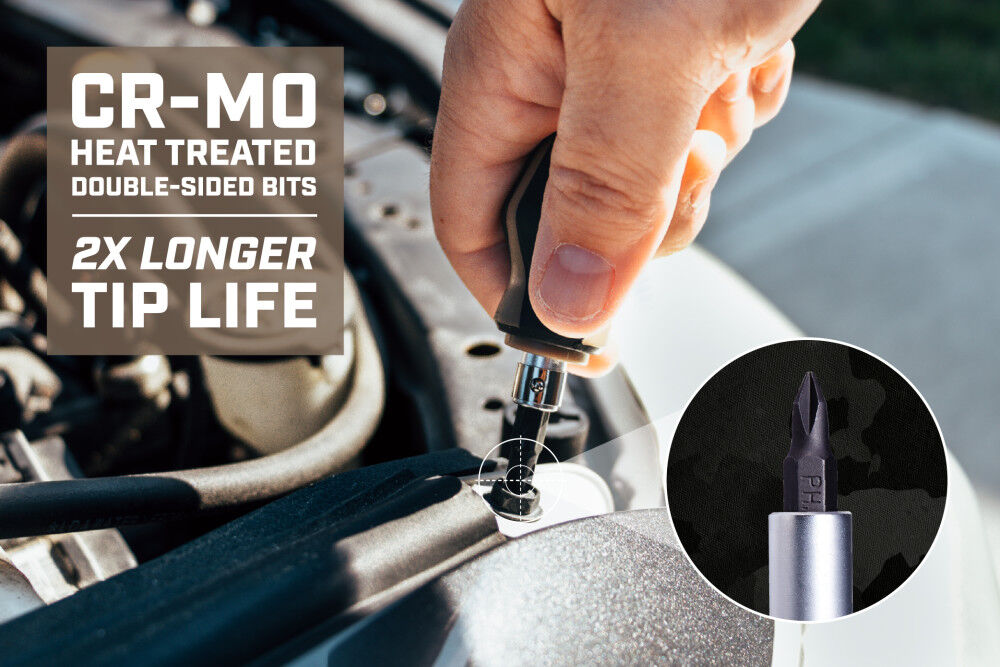 Multi Bit 9inch 1 Stubby Screwdriver SPEC-S-STUB9