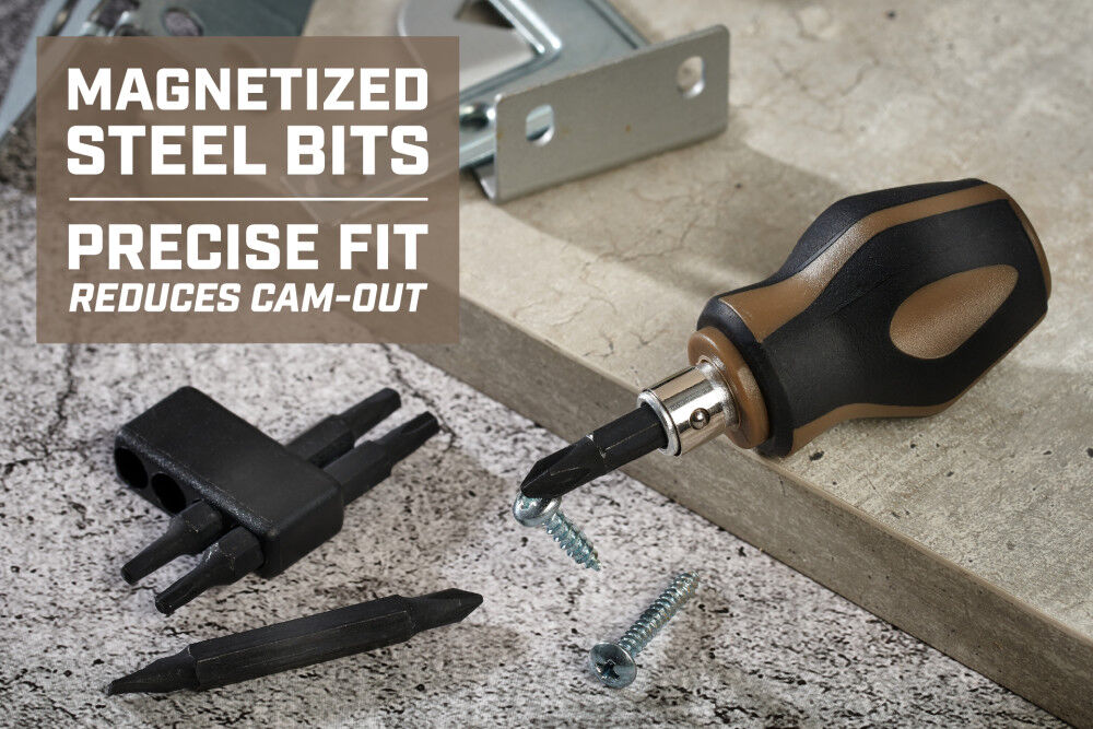 Multi Bit 9inch 1 Stubby Screwdriver SPEC-S-STUB9