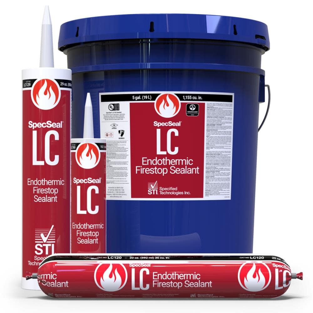 SpecSeal LC Endothermic Firestop Sealant LC155