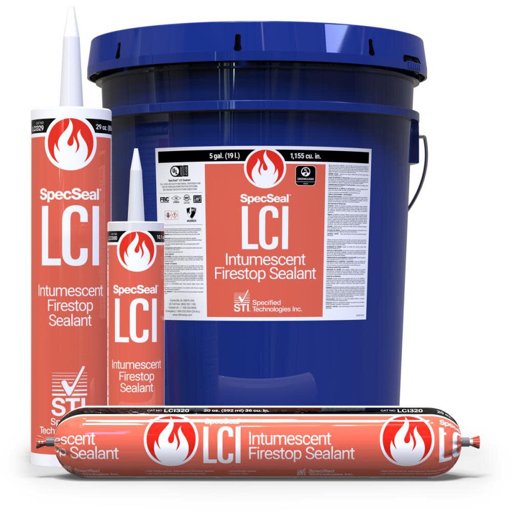 SpecSeal LCI Intumescent Firestop Sealant LCI320