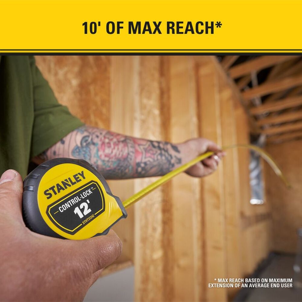 12 ft. CONTROL-LOCK Tape Measure STHT37242
