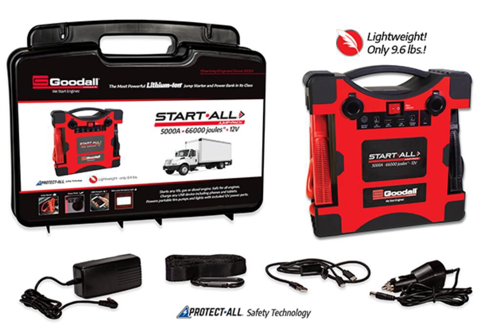 Jump Pack 5000Amps 66000 Joules 5S 12V JP-12-5000-001T