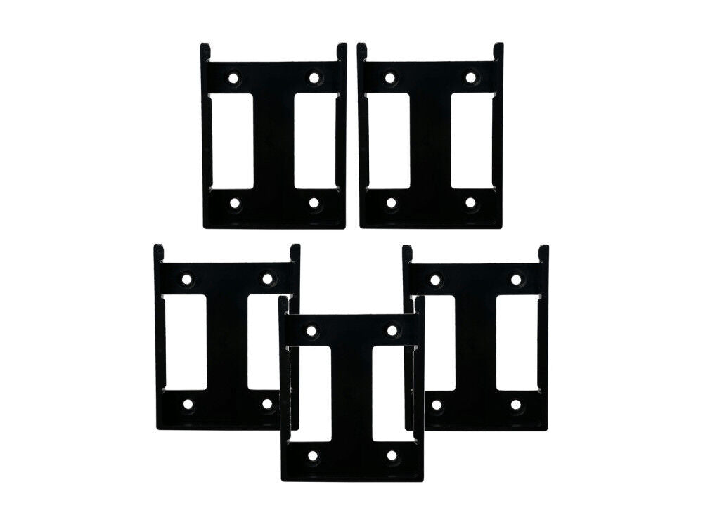 Battery Mounts for Hilti 6pk Black BM-HT22-BLK-6