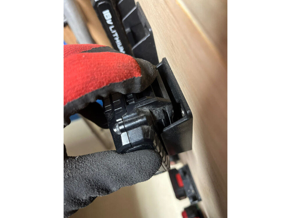 Battery Mounts for Stanley 18v/& Decker 18&20v/Porter Cable 20v 6pk Black BM-SBP-BLK-6