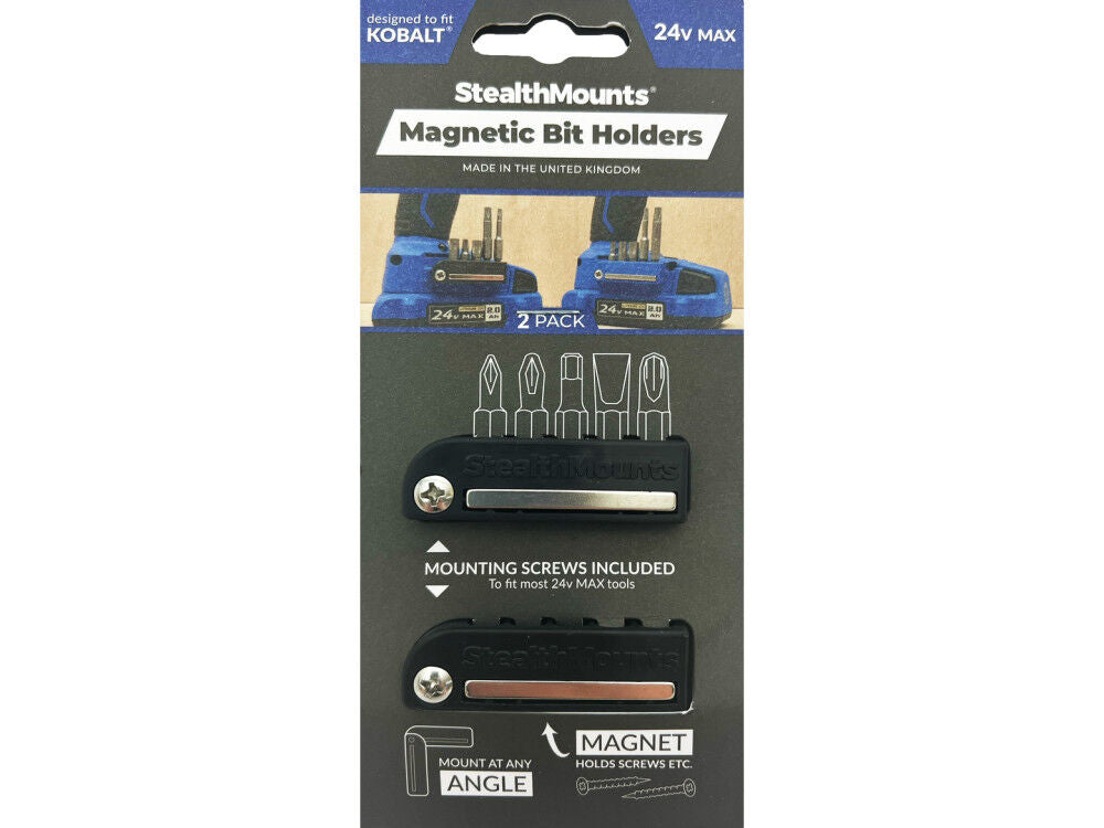 Bit Holder for Kobalt 2pk Black BH-KO-BLK-2