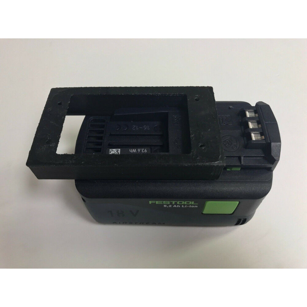 Black Battery Mount For 18V Batteries 6pk BM-FT18-BLK-6