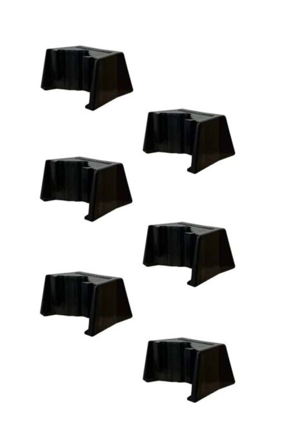 BLACK Battery Mount for Milwaukee M12 6pk BM-MW12-BLK-6