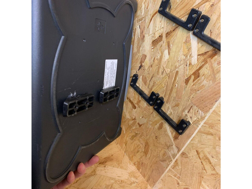 Cleat 'n' Feet Mounting System 4pk Black OM-CLFT-BLK-4