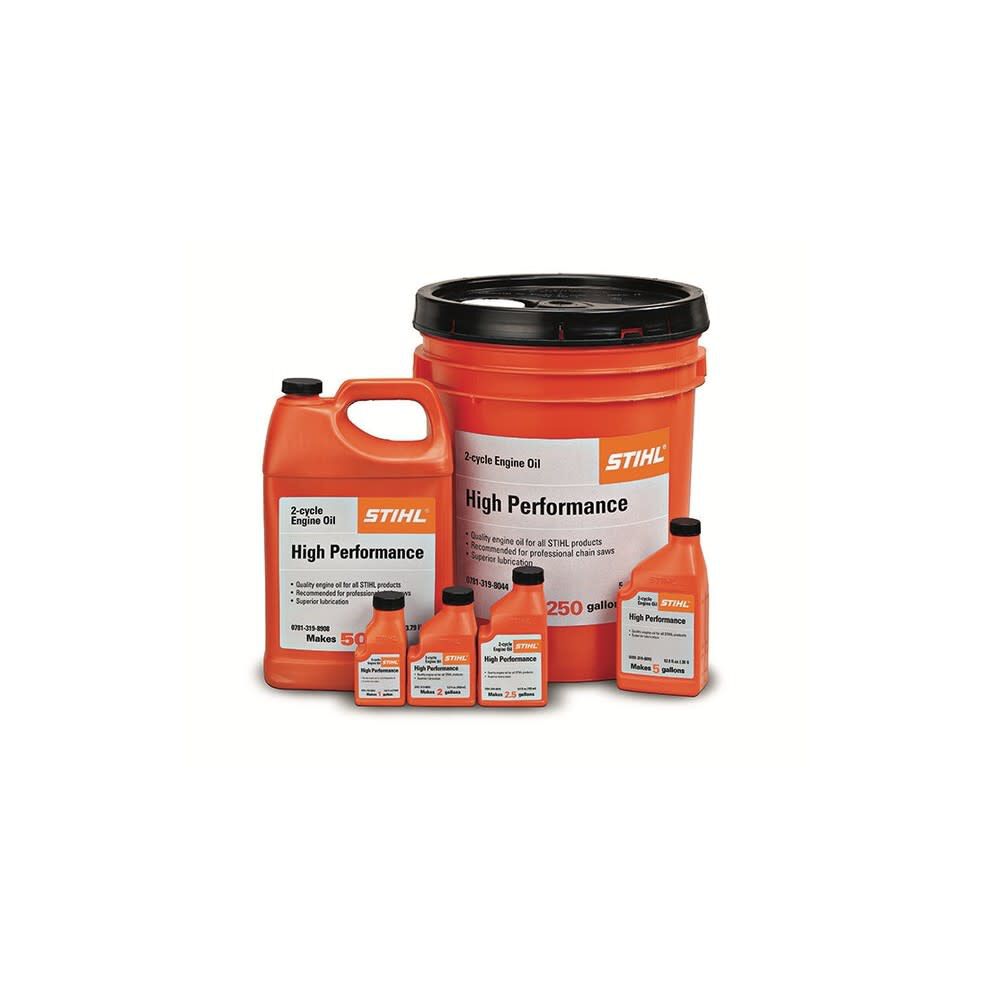 2.6 oz Blue 2-Cycle HP Engine Oil 0781-319-8014