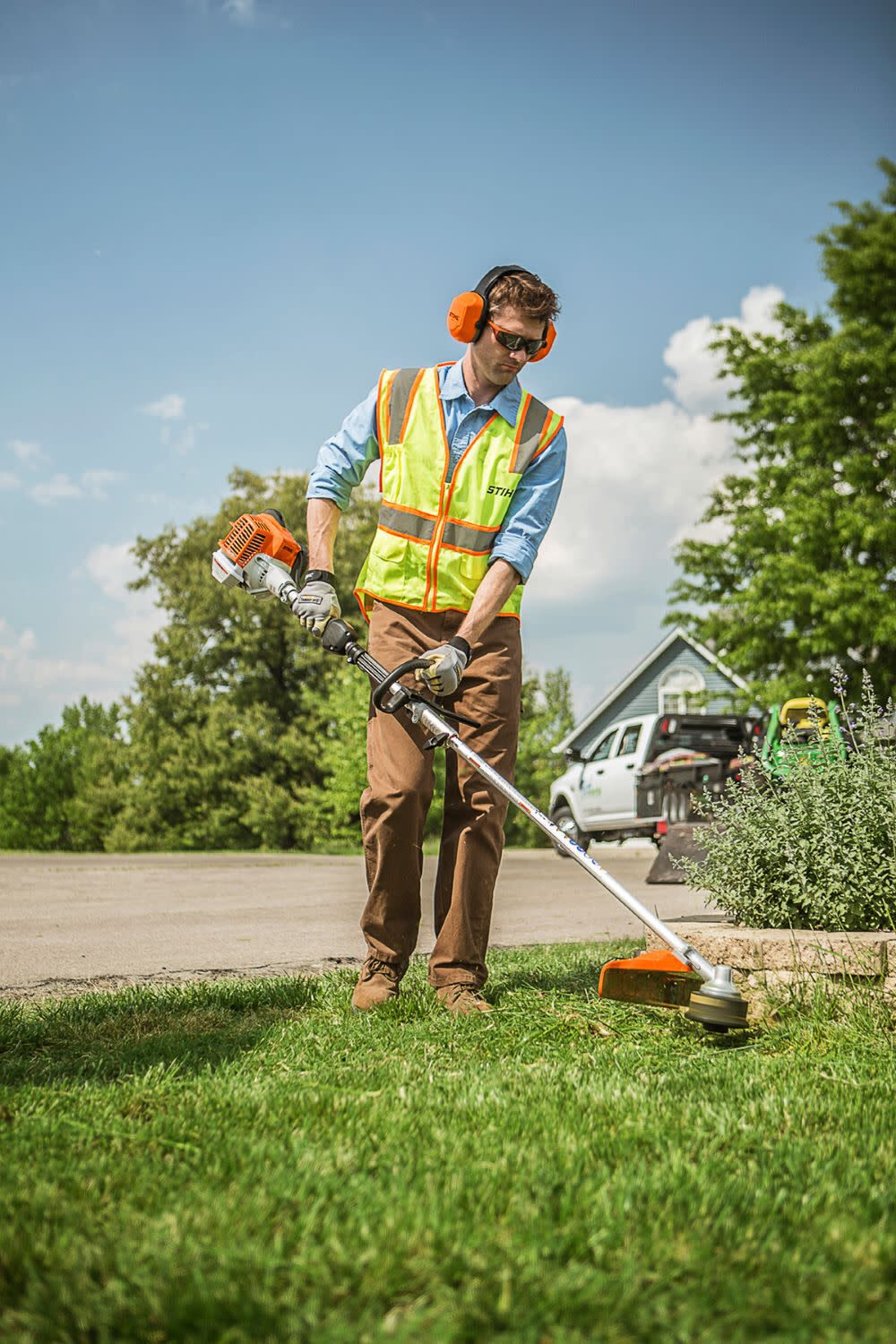 FS KM Straight Shaft Trimmer Attachment 4180 200 0471 US