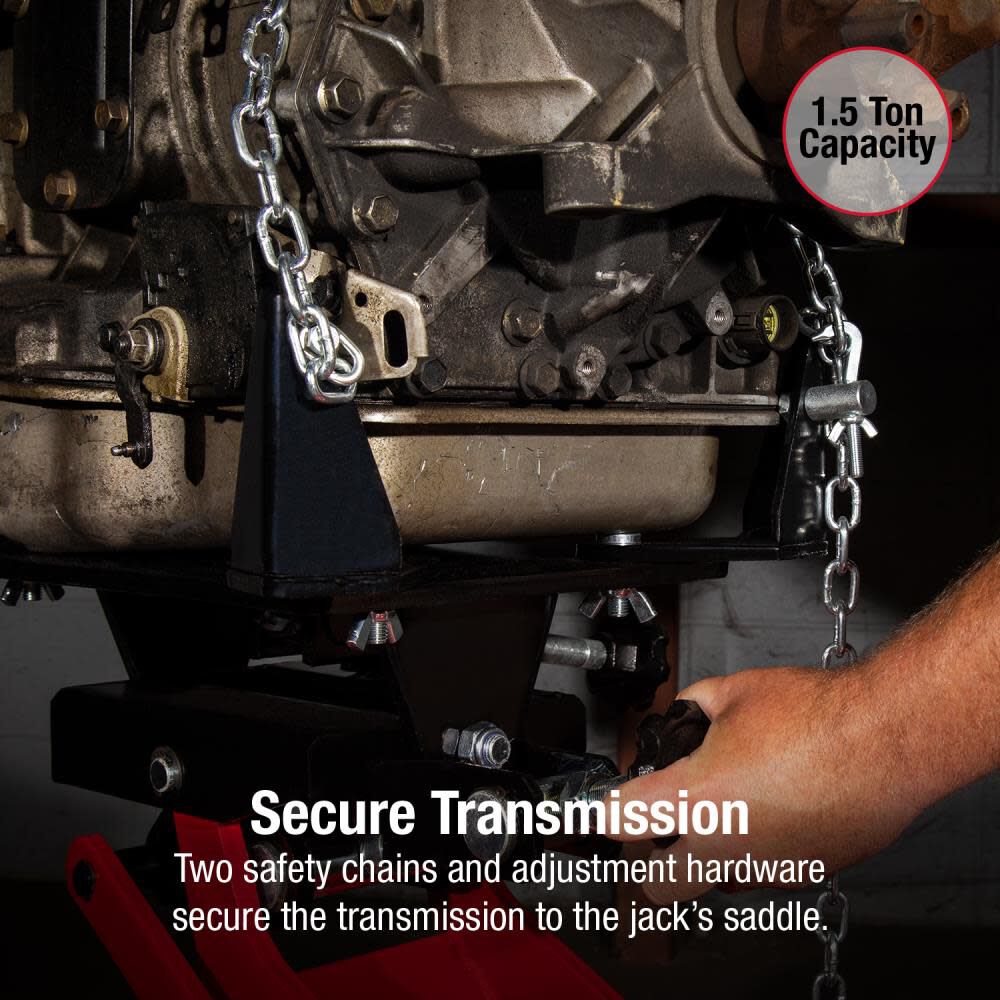 1-1/2 Ton Truck Transmission Jack 7752C