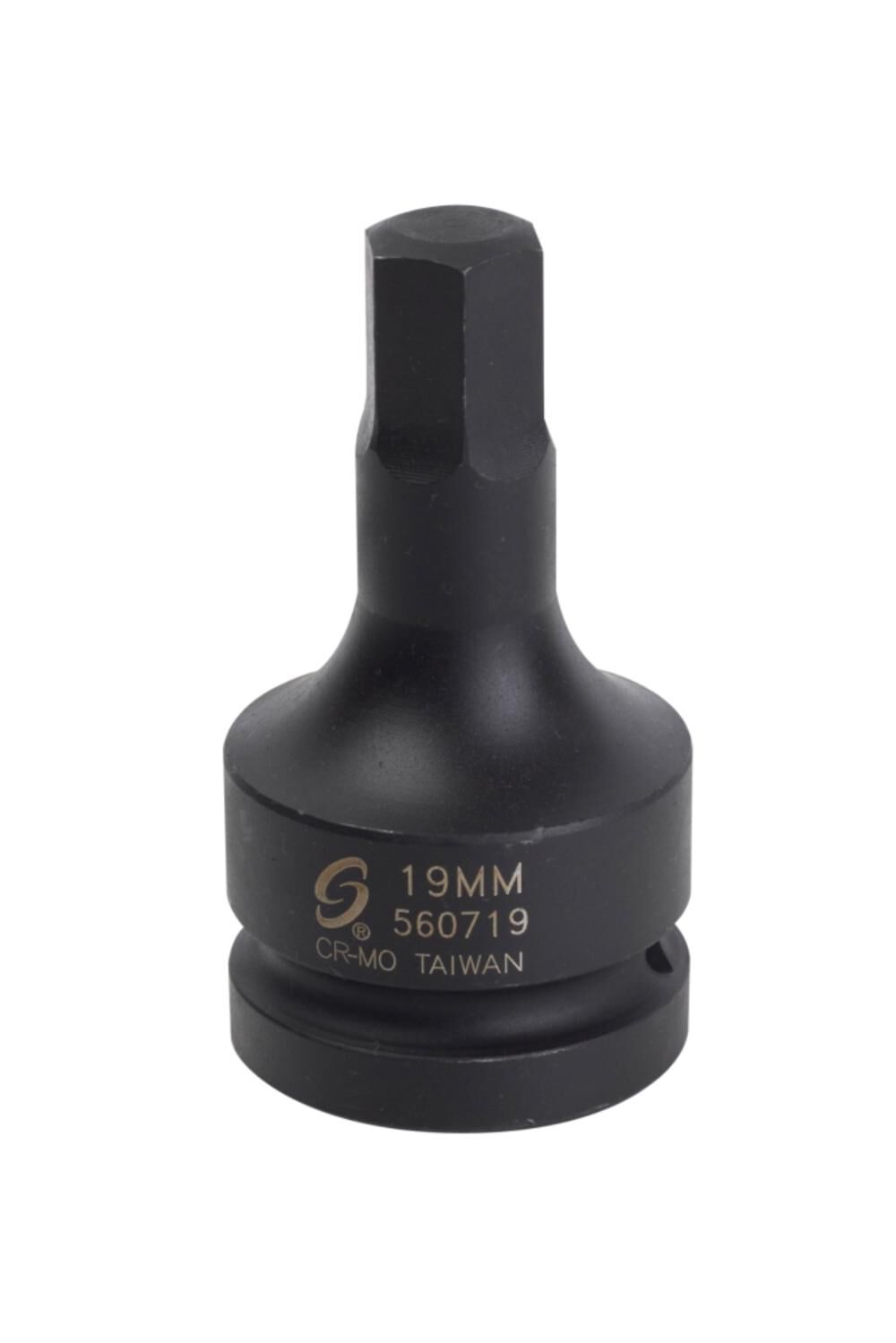 1 Inch Dr Hex Driver Socket 19mm 560719