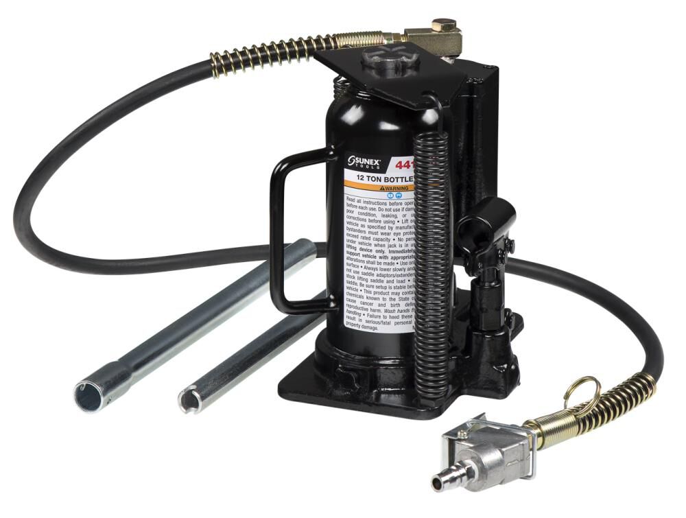 12 Ton Air Hydraulic Bottle Jack 4412AH