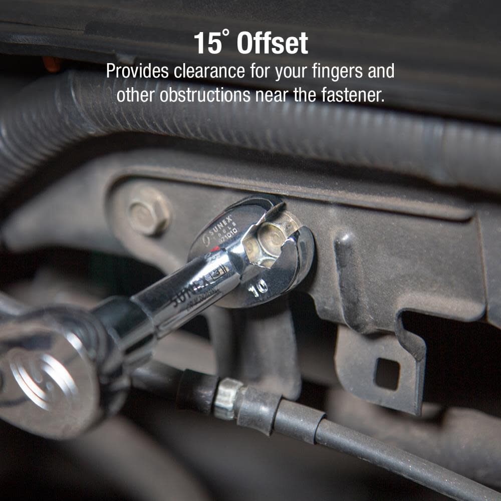 3/8 In. Drive Metric Crowfoot Wrench Set 10 pc. 9710M