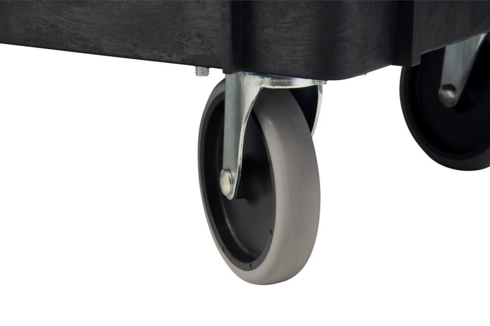 Compact Heavy Duty Utility Cart Black 8034