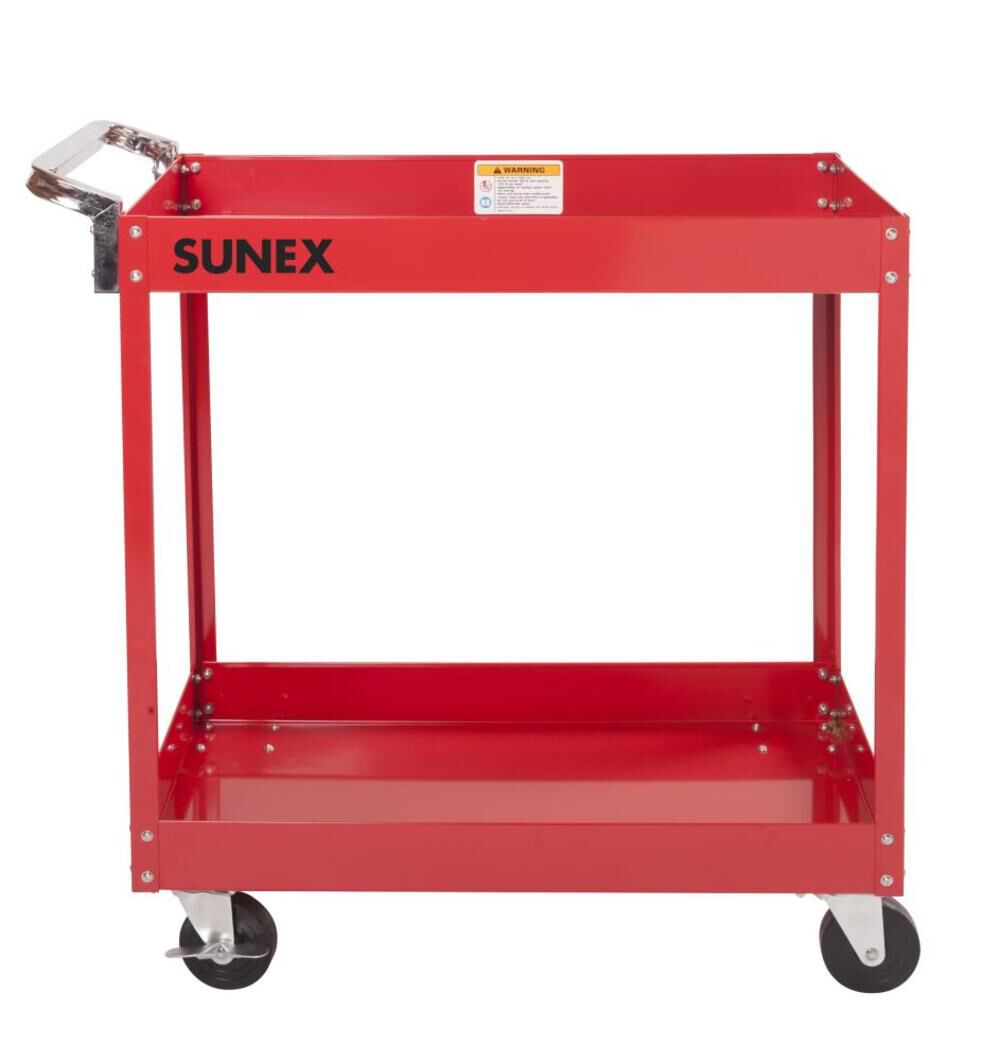Economy Service Cart Red 8003SC