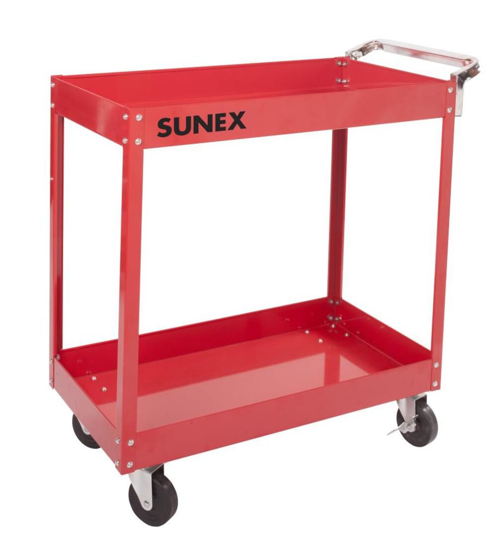 Economy Service Cart Red 8003SC