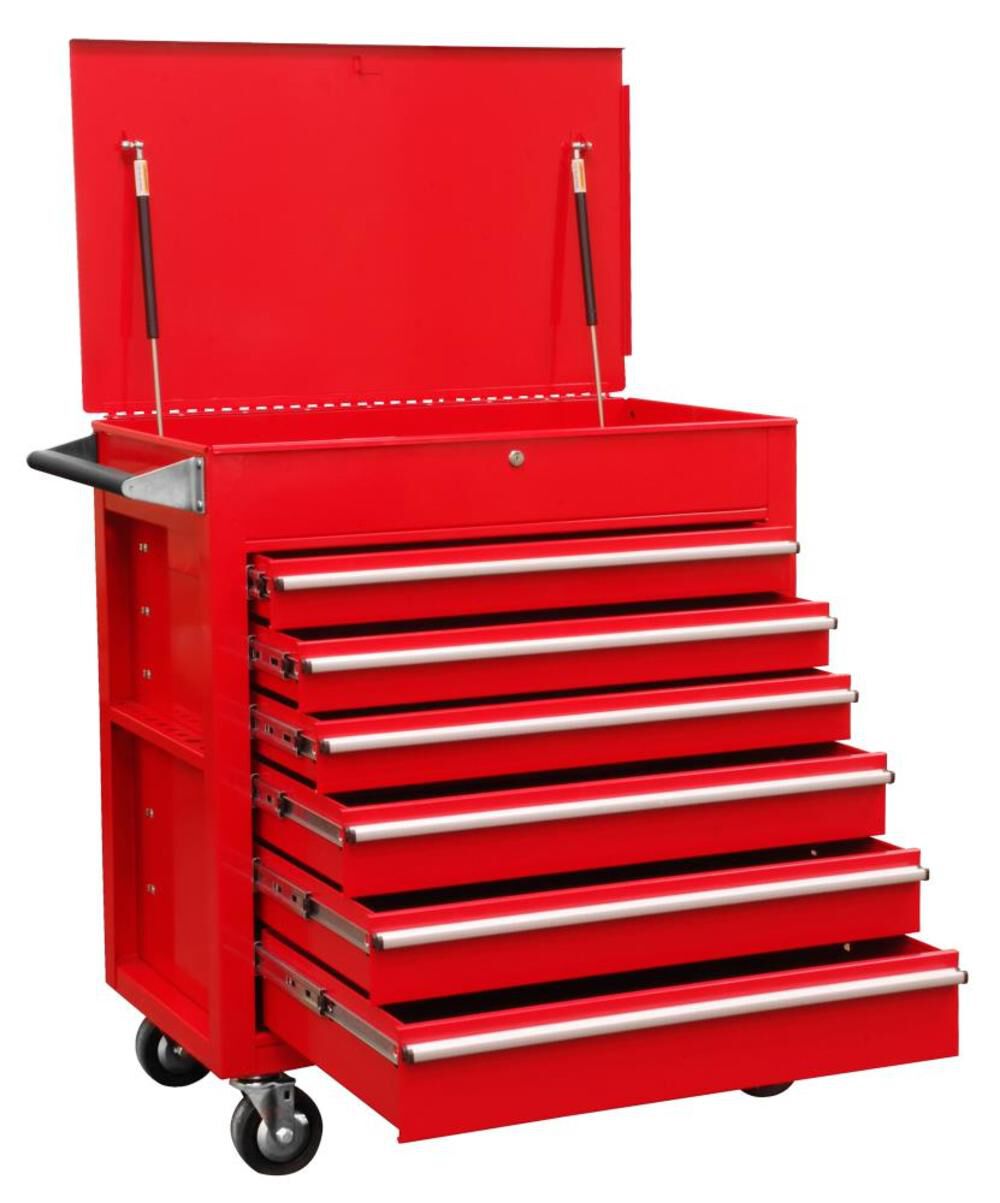 Full Drawer Rolling Toolbox Service Cart 8057