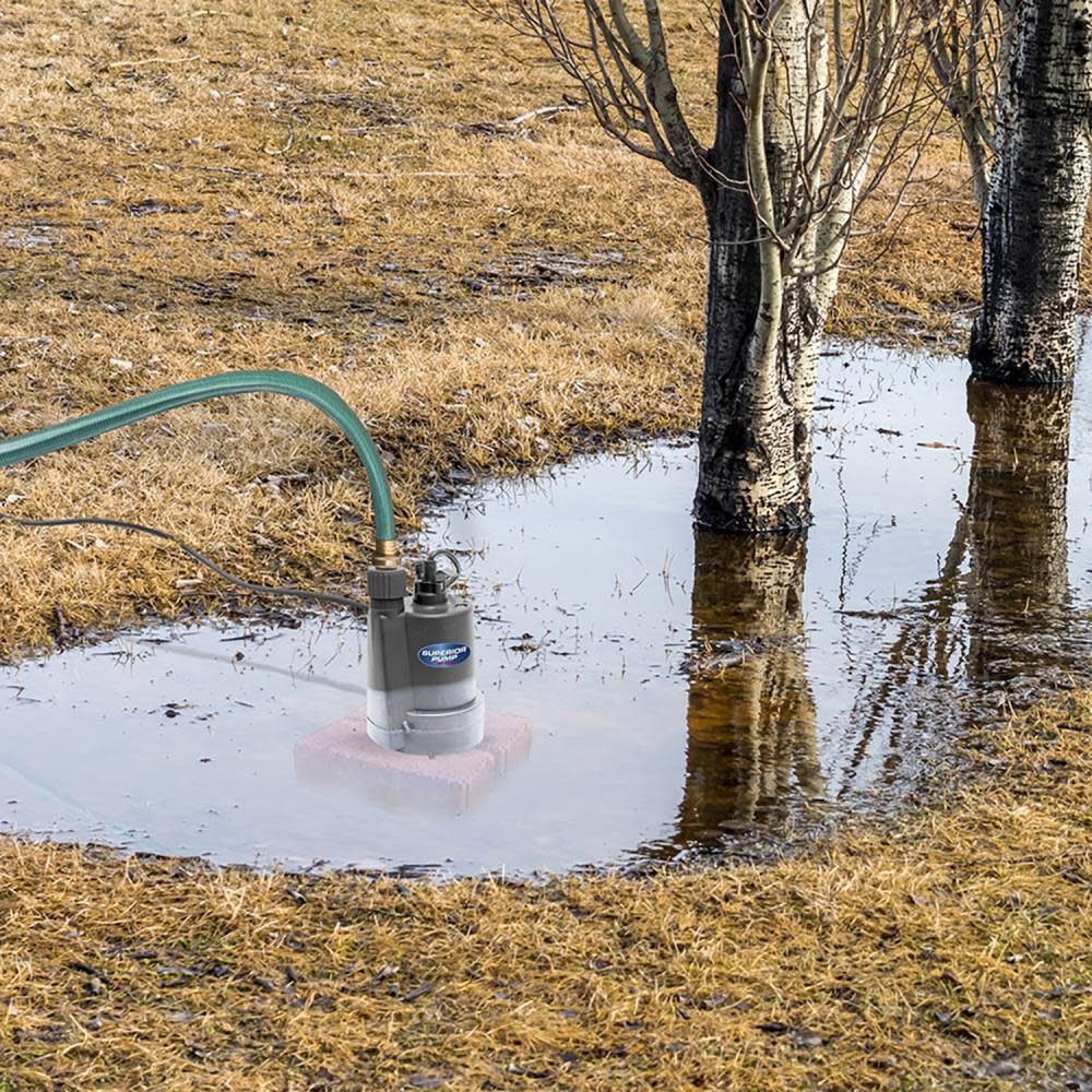 Utility Pump 1/4 HP Thermoplastic 91250