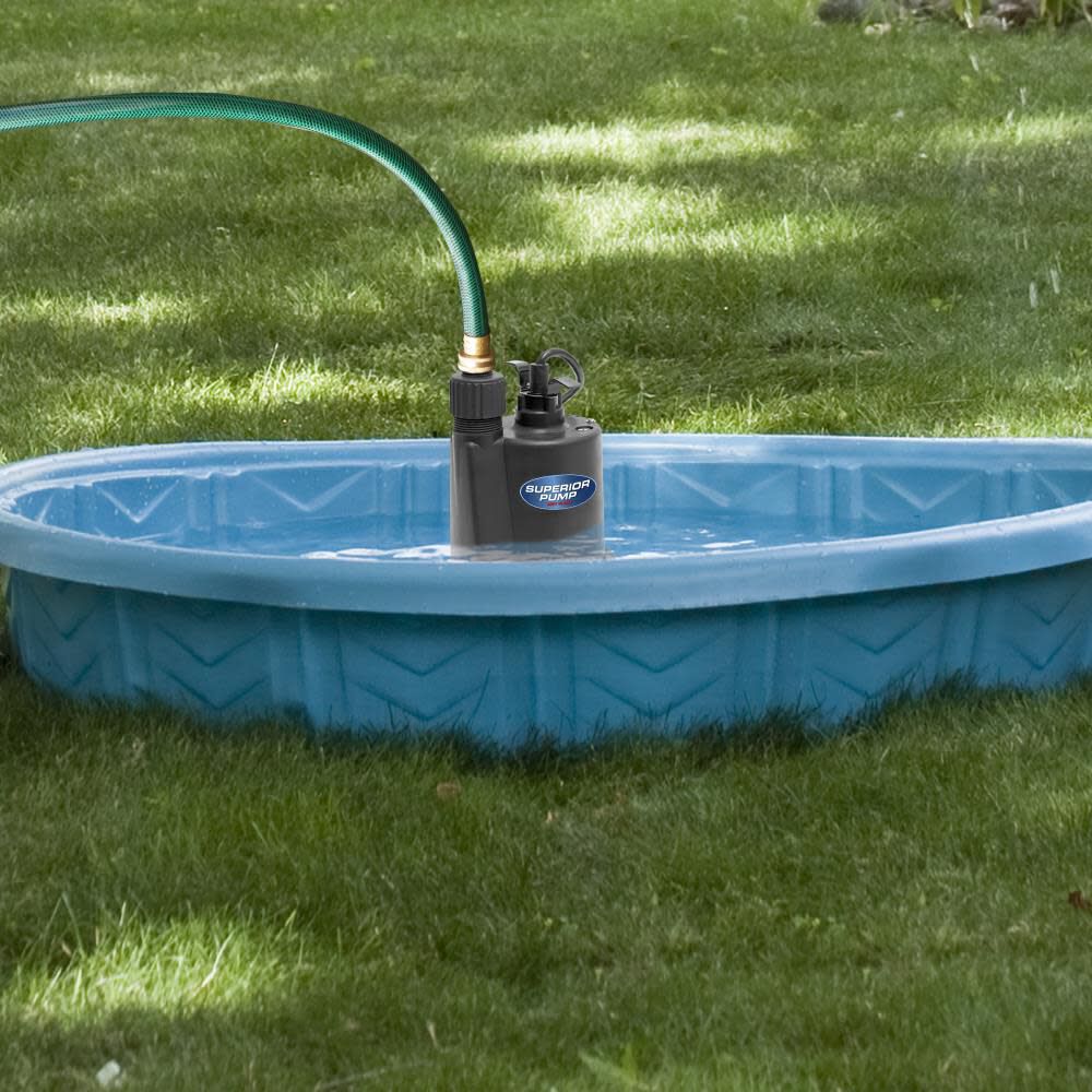 Utility Pump 1/4 HP Thermoplastic 91250