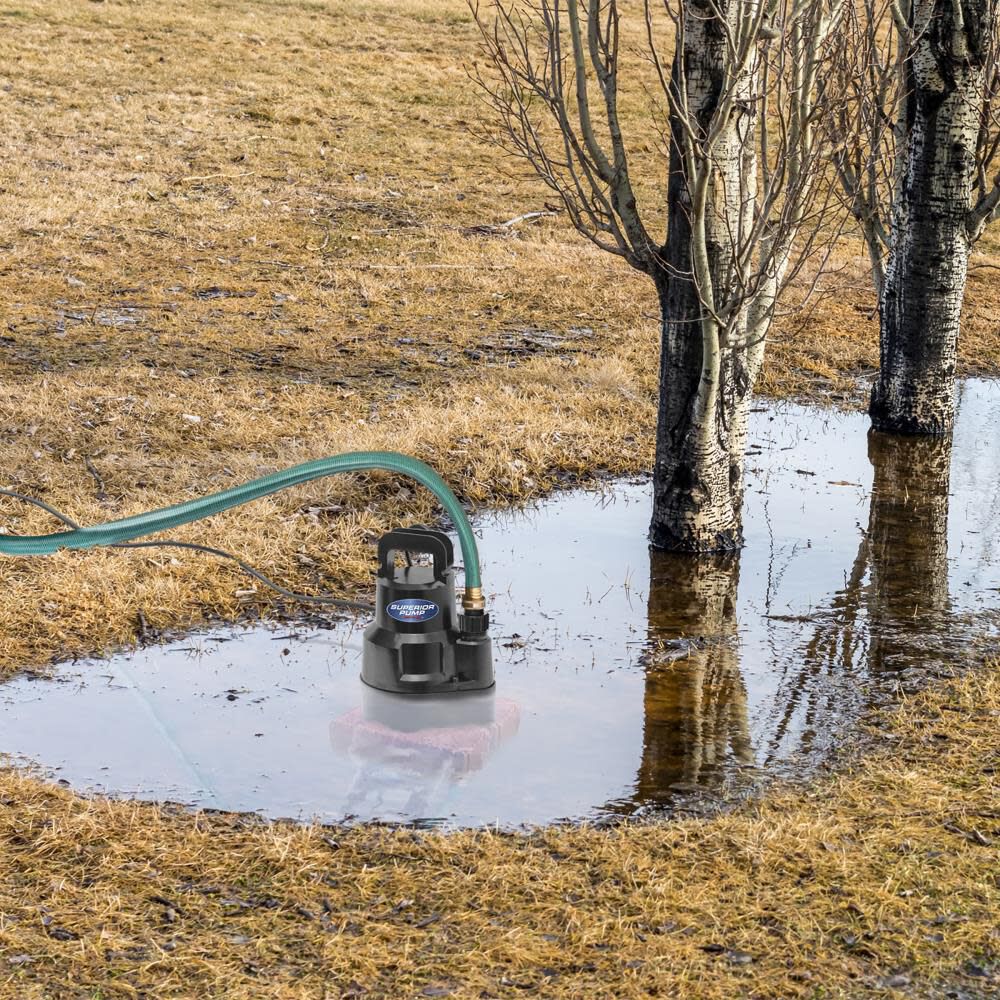 Utility Pump 1/6 HP Thermoplastic Oil Free 91016