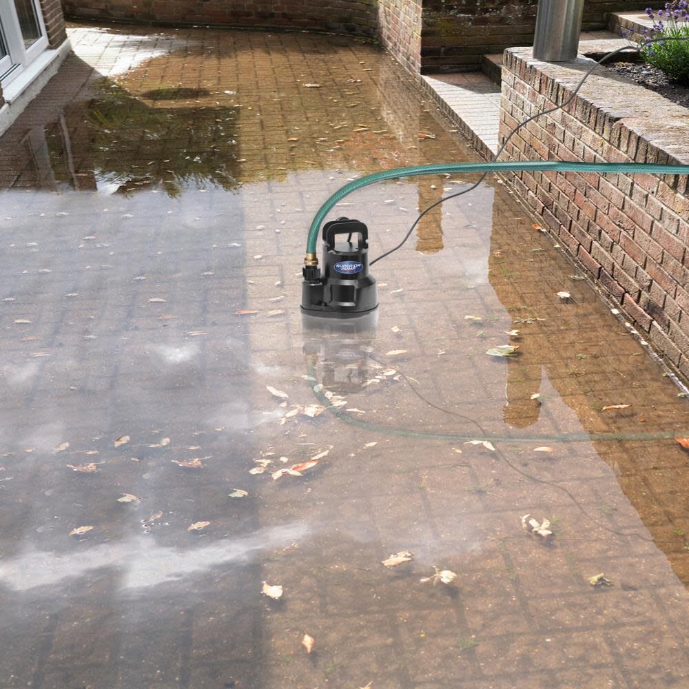 Utility Pump 1/6 HP Thermoplastic Oil Free 91016