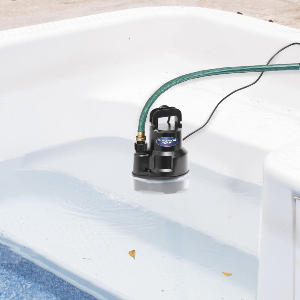 Utility Pump 1/6 HP Thermoplastic Oil Free 91016