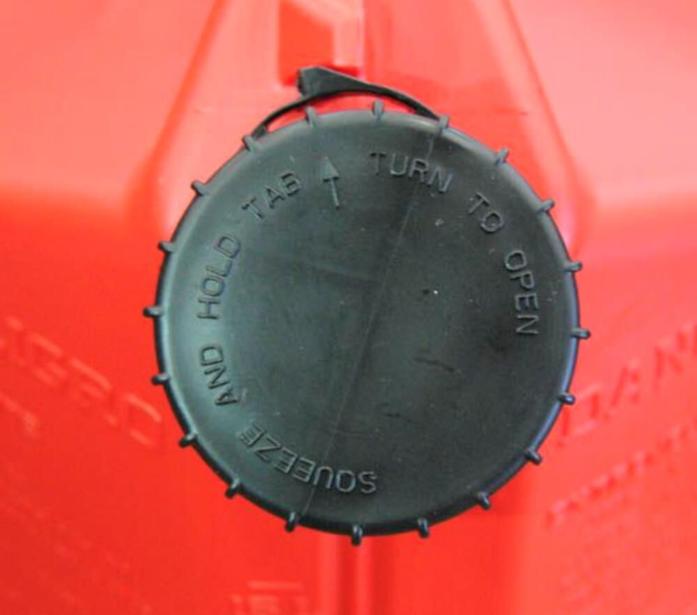 Replacement 5 Gallon Tether/Spout Cap & Back Cap RP001