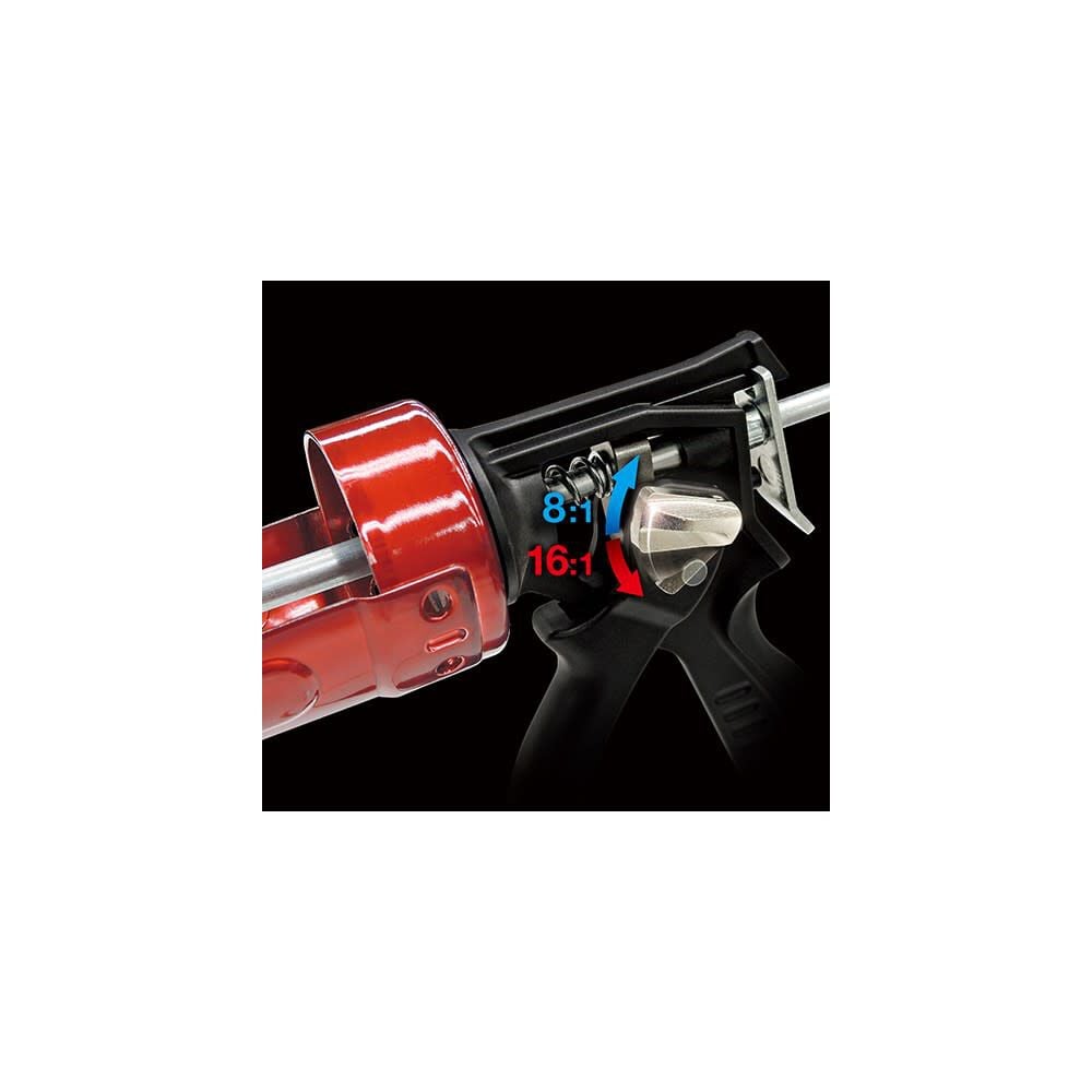 30 Fl Oz Ratio Switchable High Thrust Rotary Caulk Gun CNV-900RS