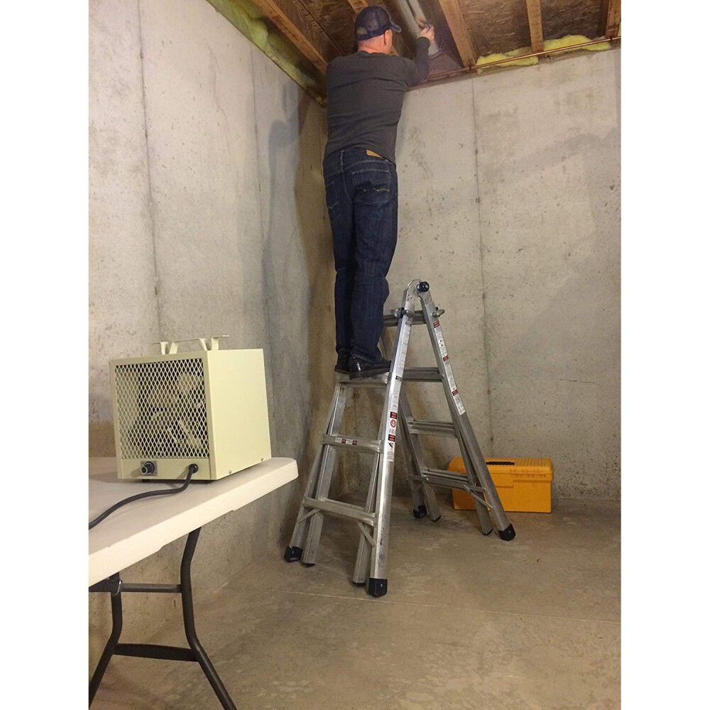 Heater 208V/240V 1 Phase 4800with 3600W Fan Forced Portable HF5848TC