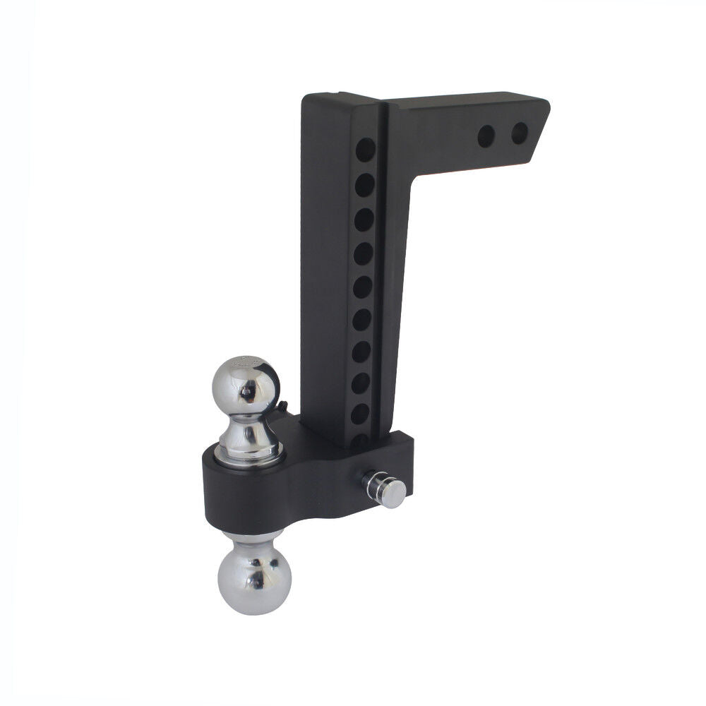 Blackout 8000 lbs & 10000 lbs Capacity Adjustable Drop Hitch 2in & 2 5/16in Ball BSDH0033