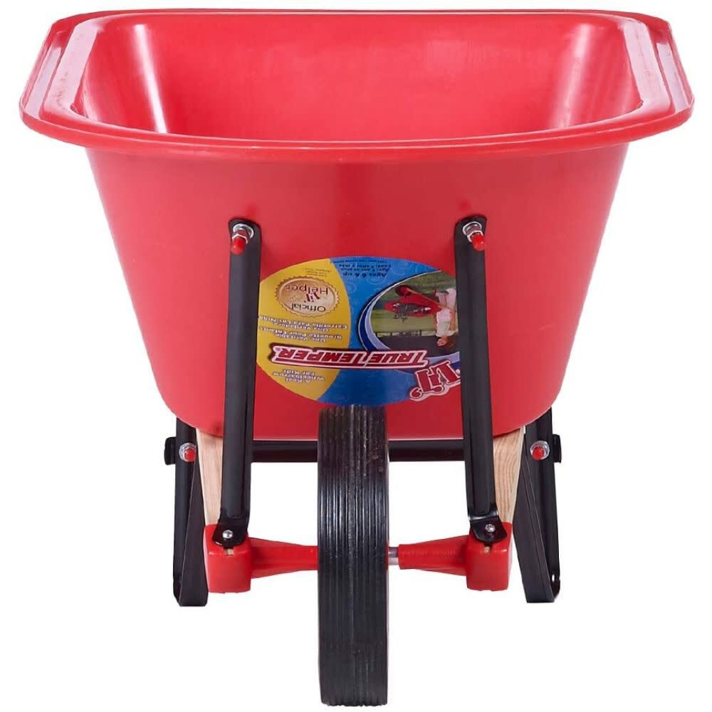 1-1/4 cu. ft. Children's Poly Wheelbarrow with Pneumatic Tire KPWBLW5
