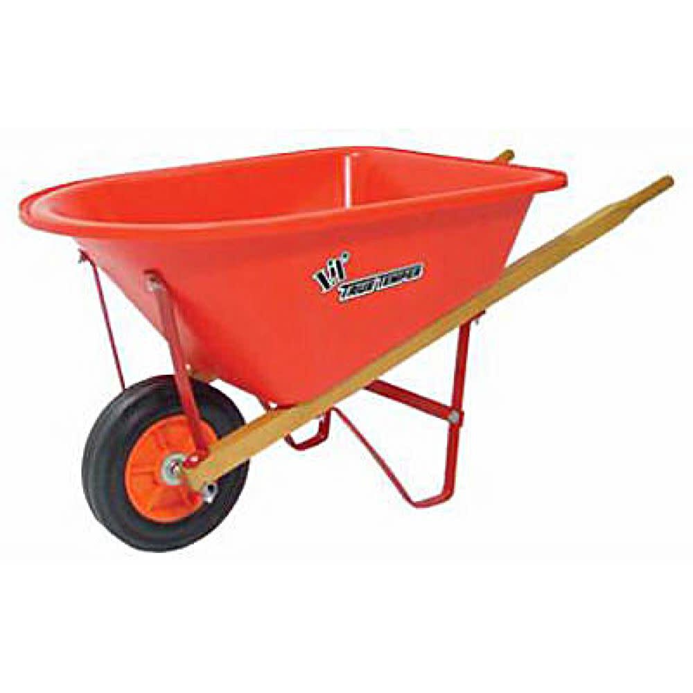 1-1/4 cu. ft. Children's Poly Wheelbarrow with Pneumatic Tire KPWBLW5